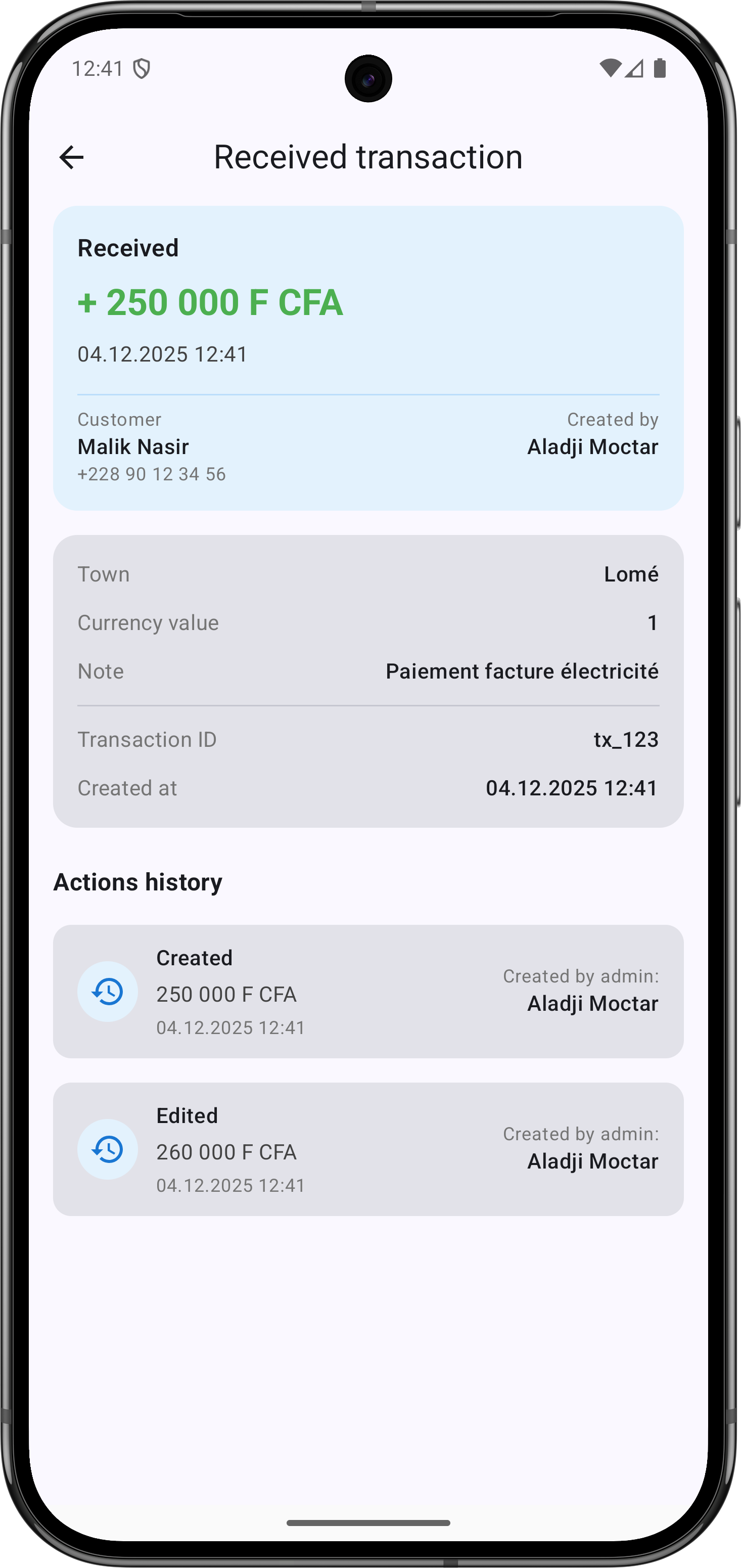 MoniTrack — Detail 1